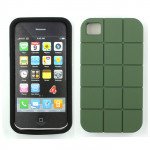 Wholesale iPhone 4S 4 Turtle Shell Hybrid Case (Green Black)